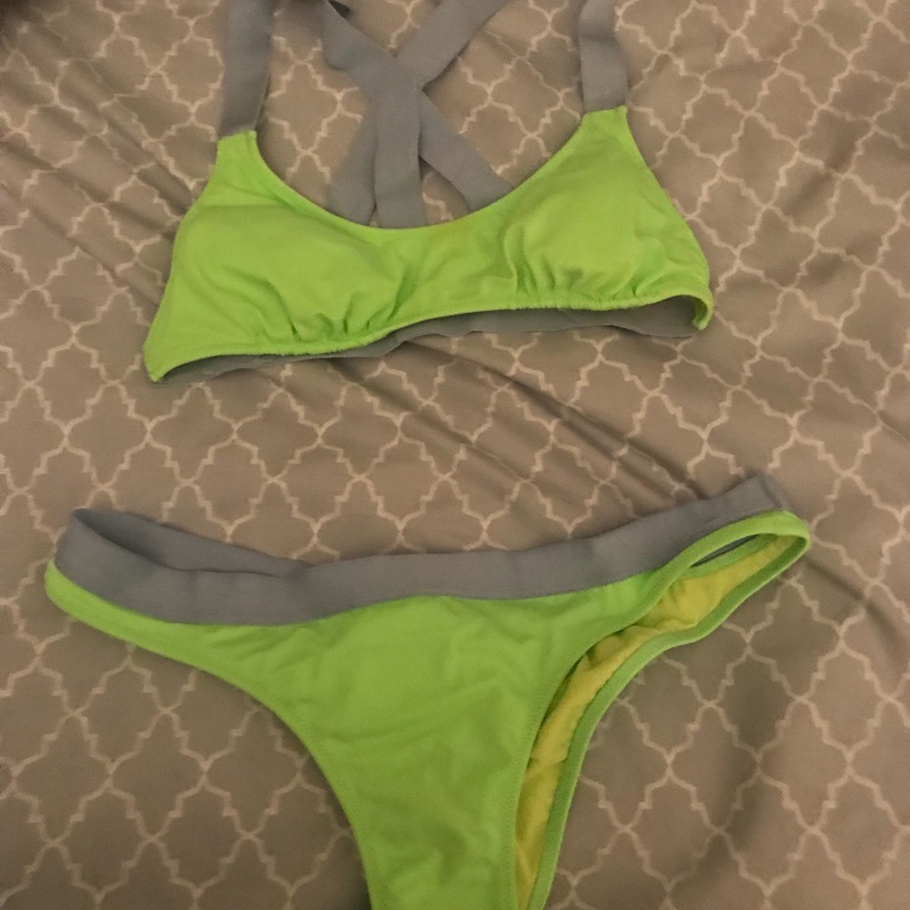 Neon Victoria’s Secret Bikini